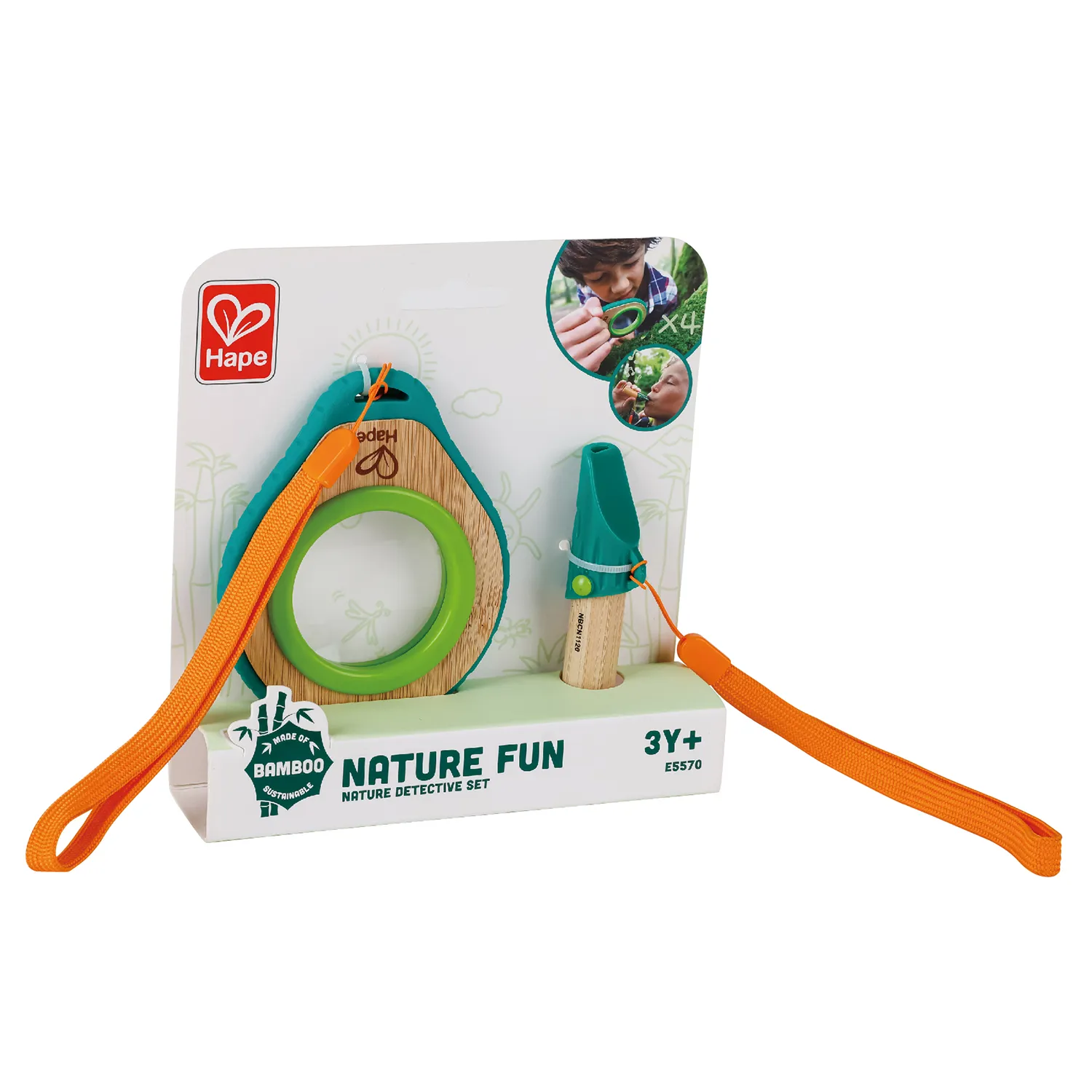 Hape set lupa i pištaljka