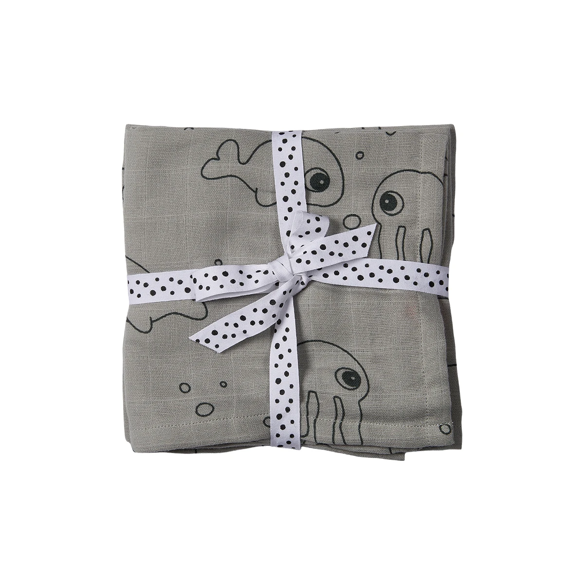 Done by Deer velika pelena/2 sivo sea friends