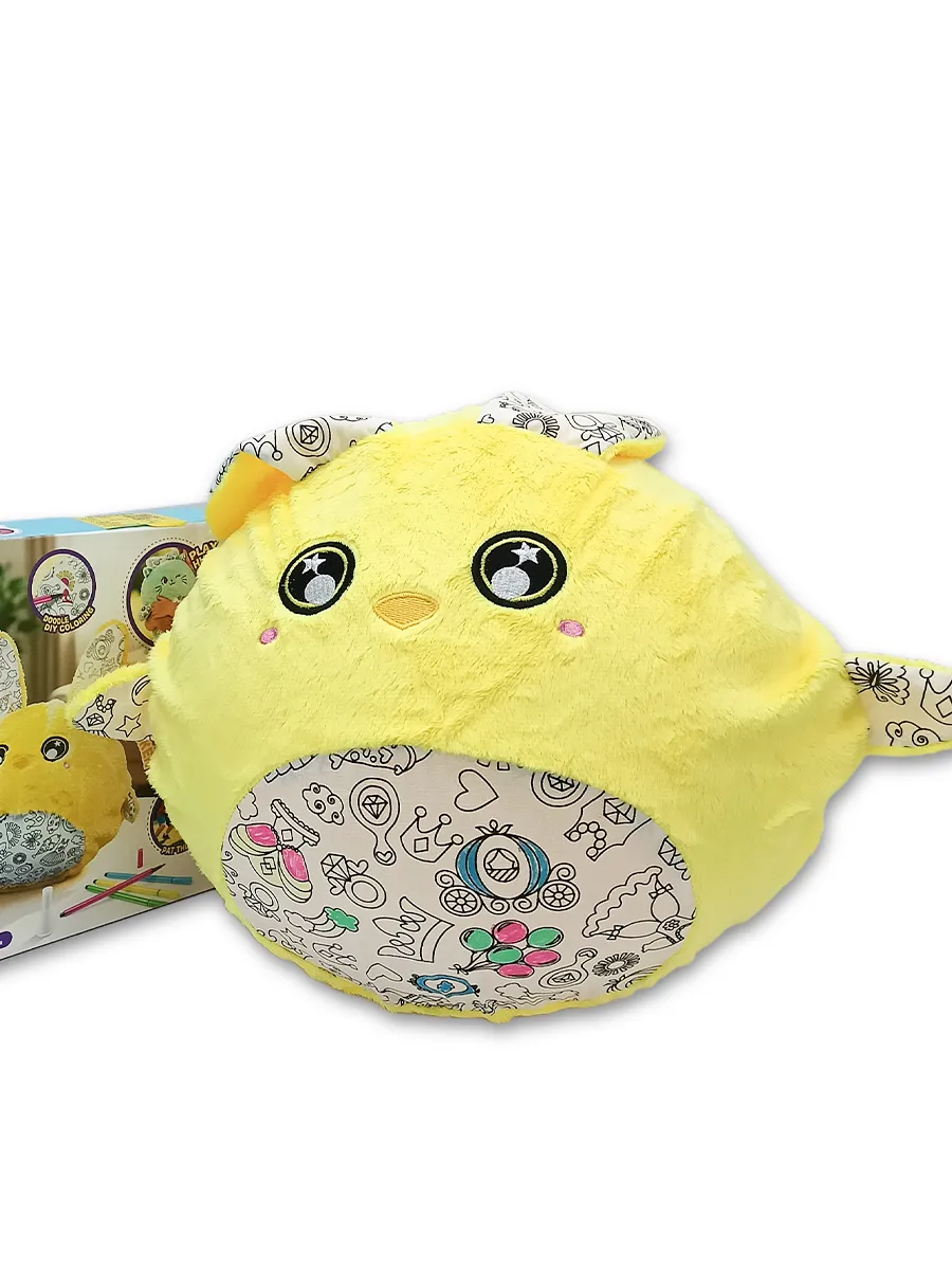 Jungle plišano pile bojanka