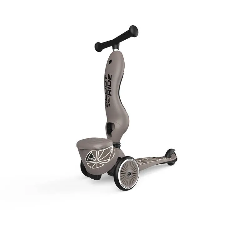 Scoot and ride trotinet Highwaykick 1, Brown lines