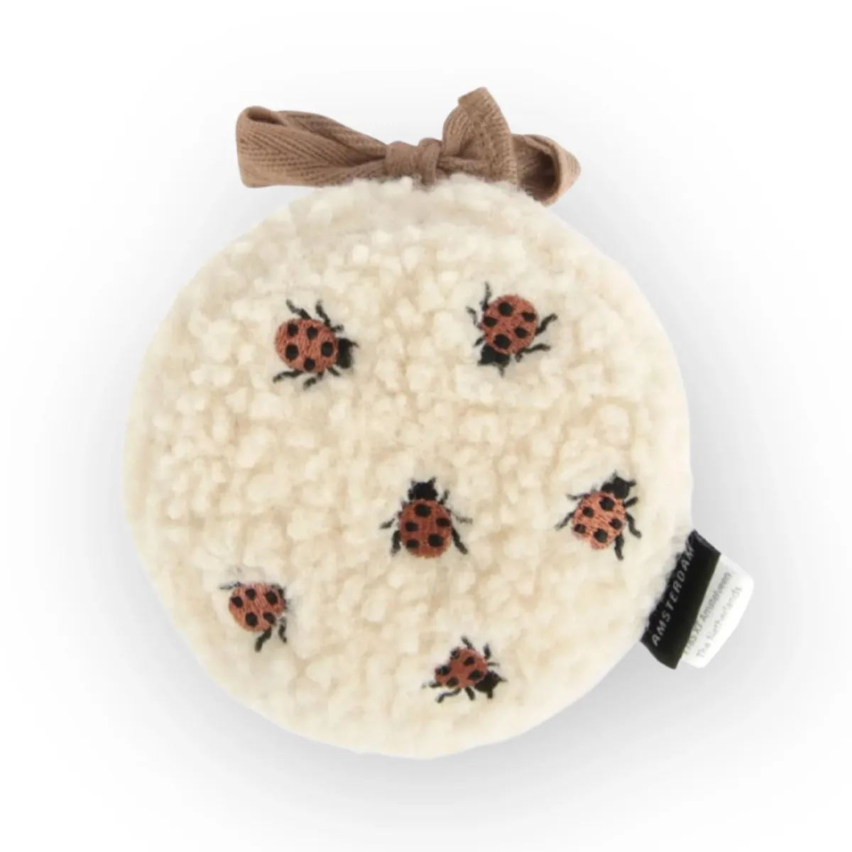 Flow Amsterdam igračka za uspavljivanje Ladybug, 11x11x11cm
