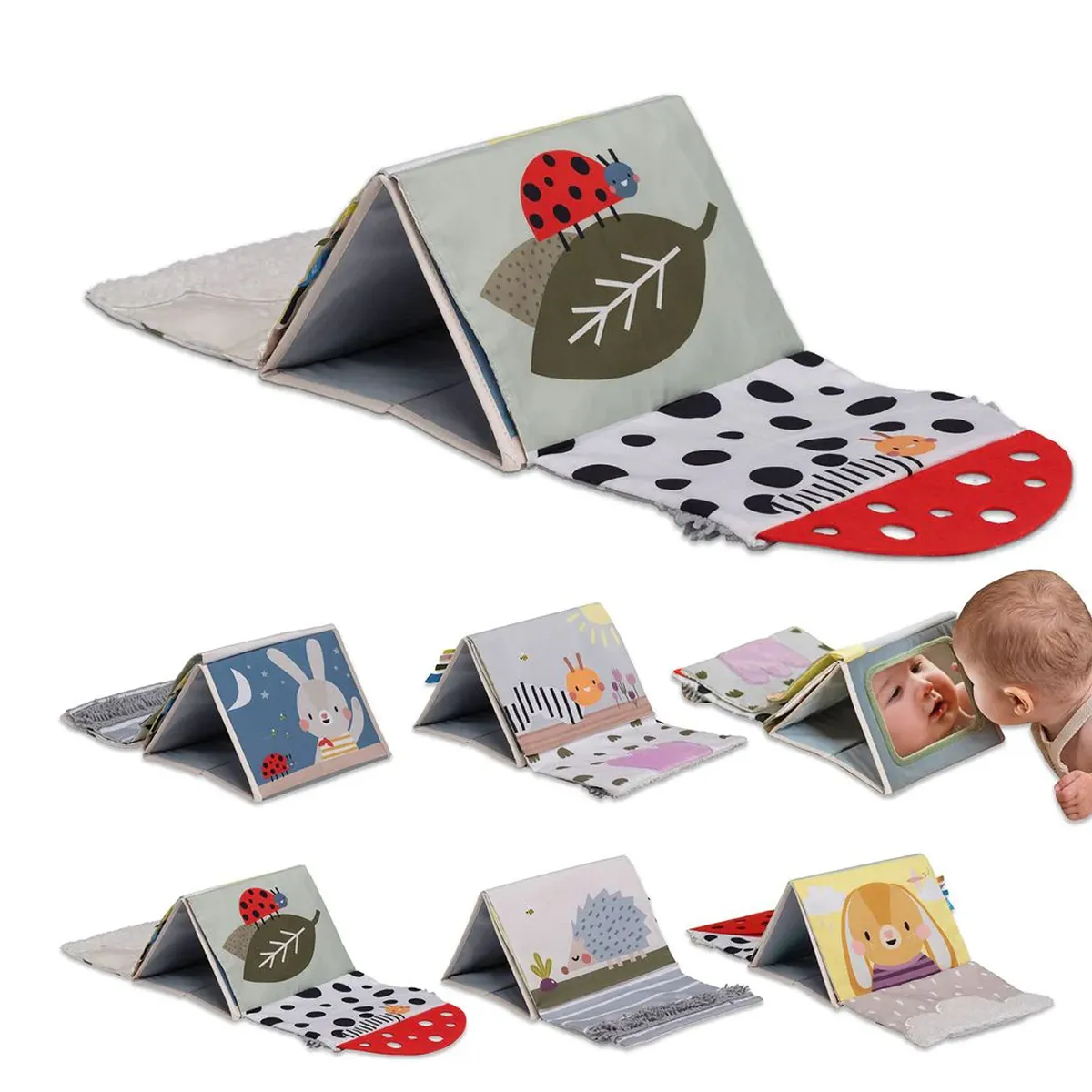 Taf Toys Tummy time edukativnaknjiga