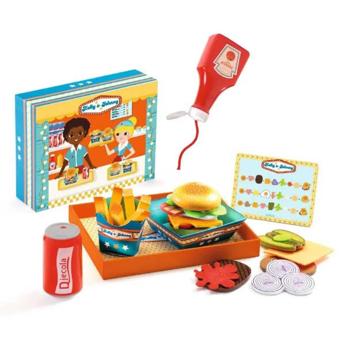 Djeco igračka burger set