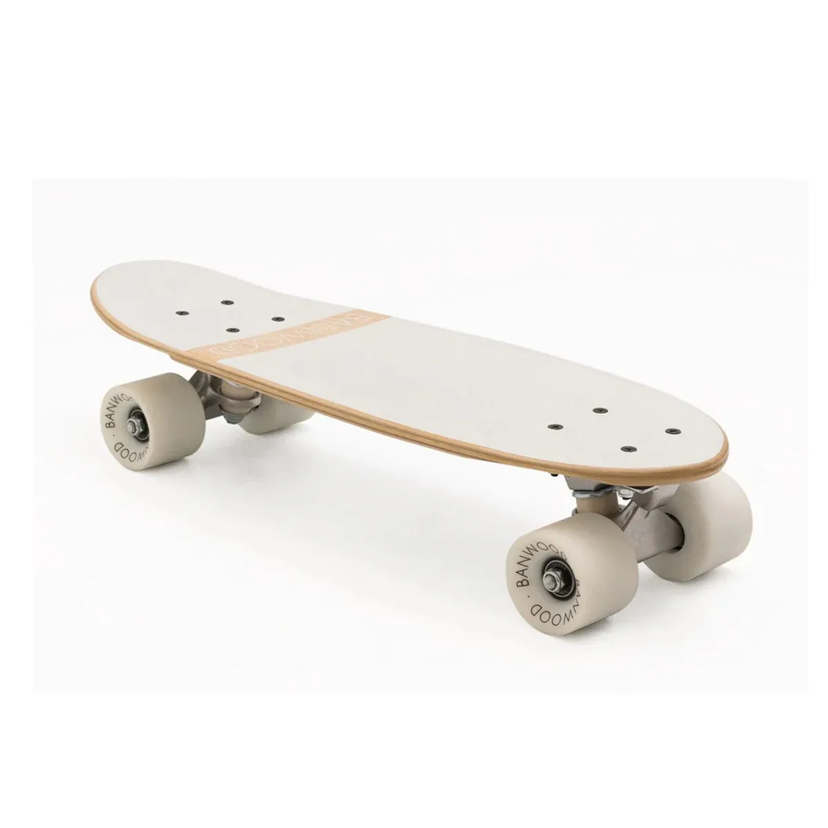 Banwood  skejtbord, White