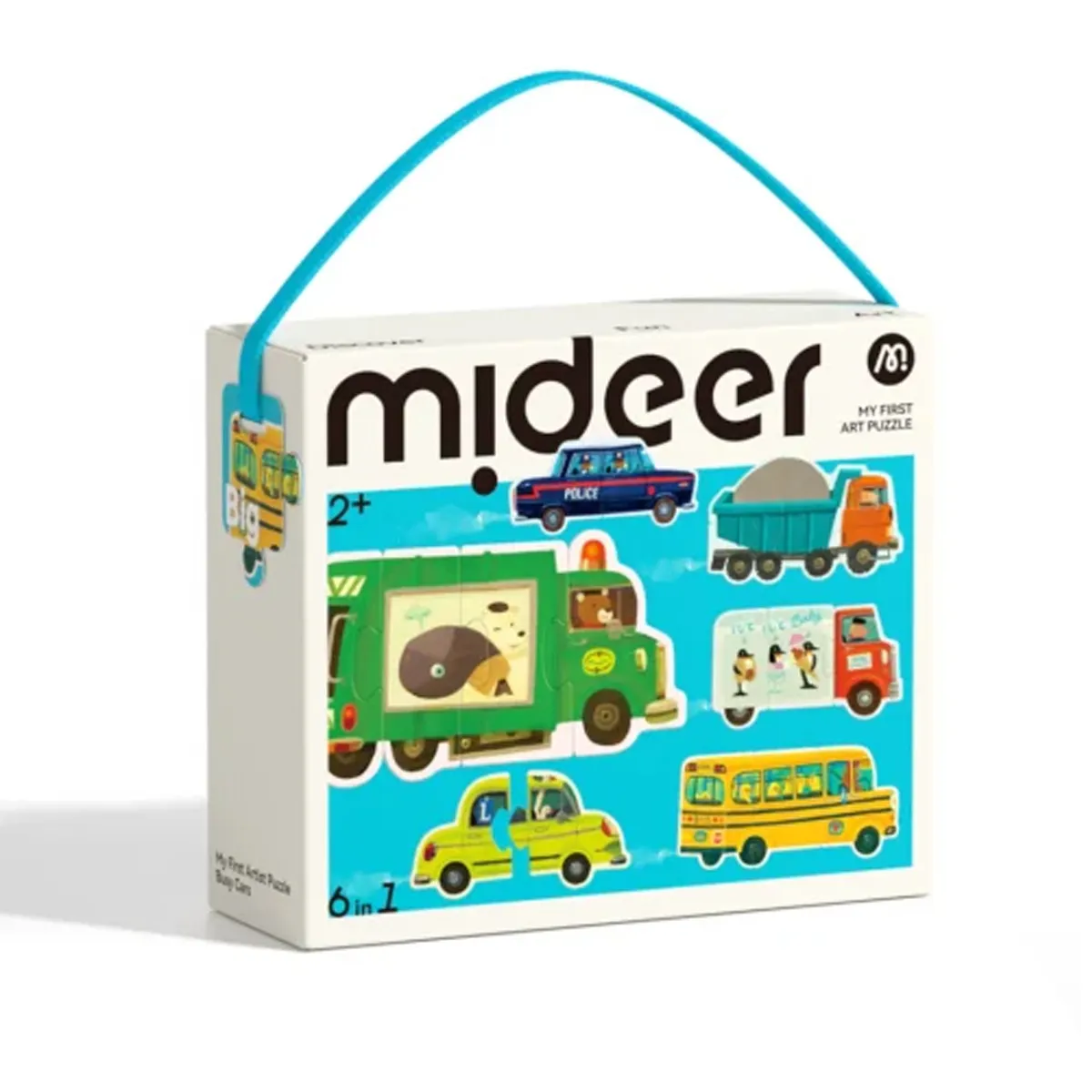 Mideer puzle Busy Cars