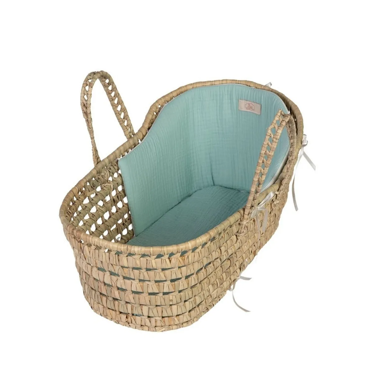 Asi pletena korpa za lutke, 45cm