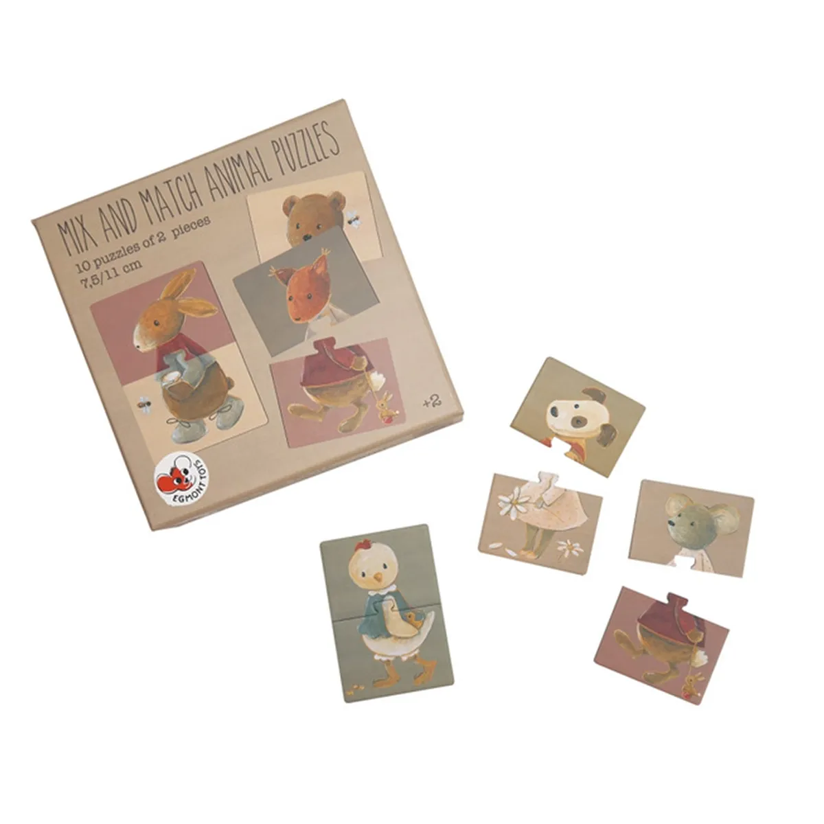 Egmont Toys slagalica životinje