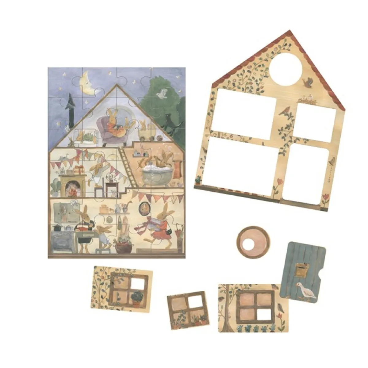 Egmont Toys slagalica Rabbit house