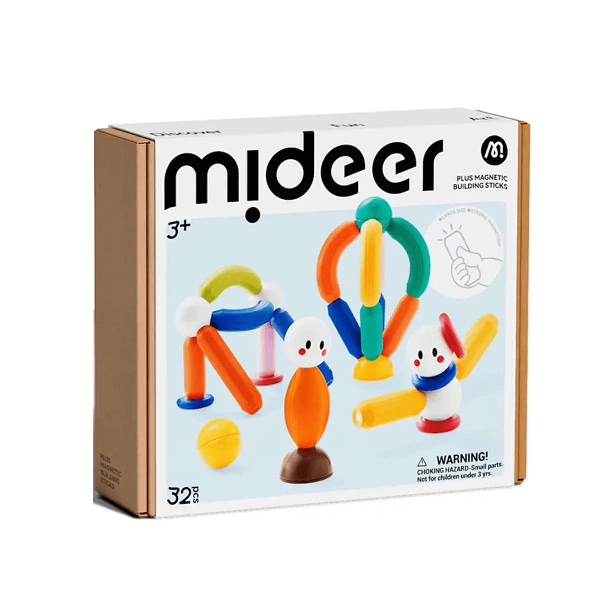 Mideer magnetni štapići 32dela