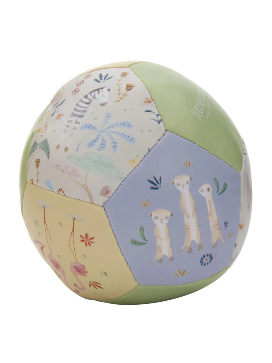 Little Dutch plišana lopta Safari 12,5cm