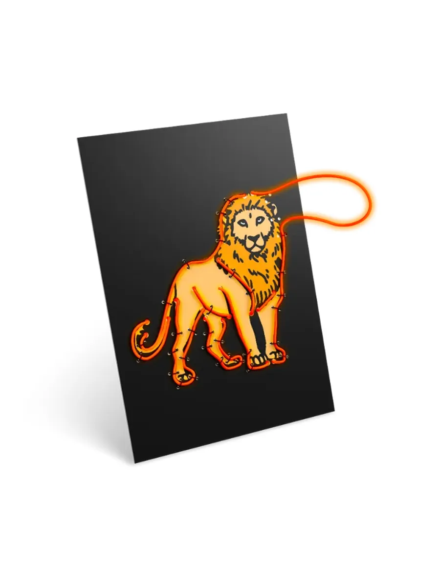 KidyWolf kreativni led set Životinje