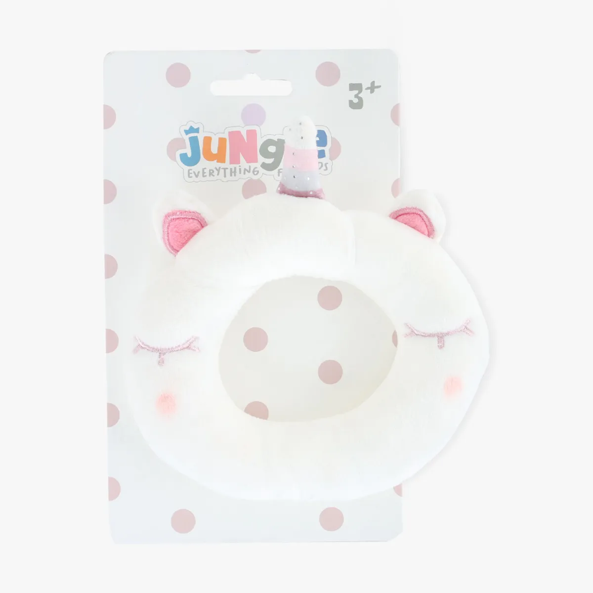 Jungle zvečka bež jednorog