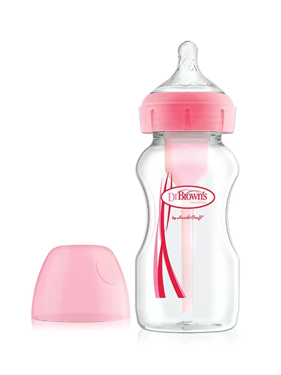 Dr Browns plastična OPTIONS+ bočica 270ml,roze