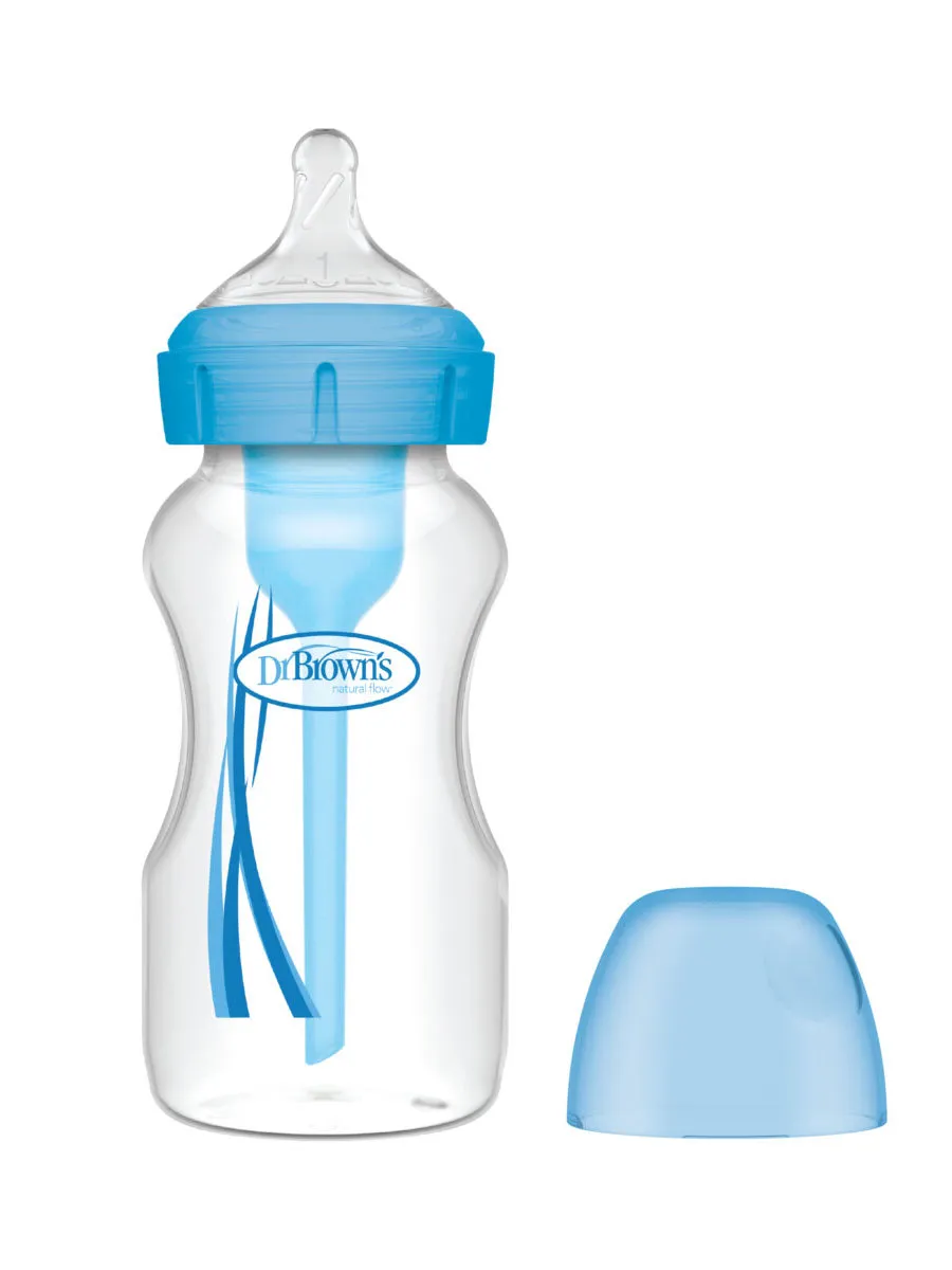 Dr Browns plastična OPTIONS+ bočica 270ml, plava