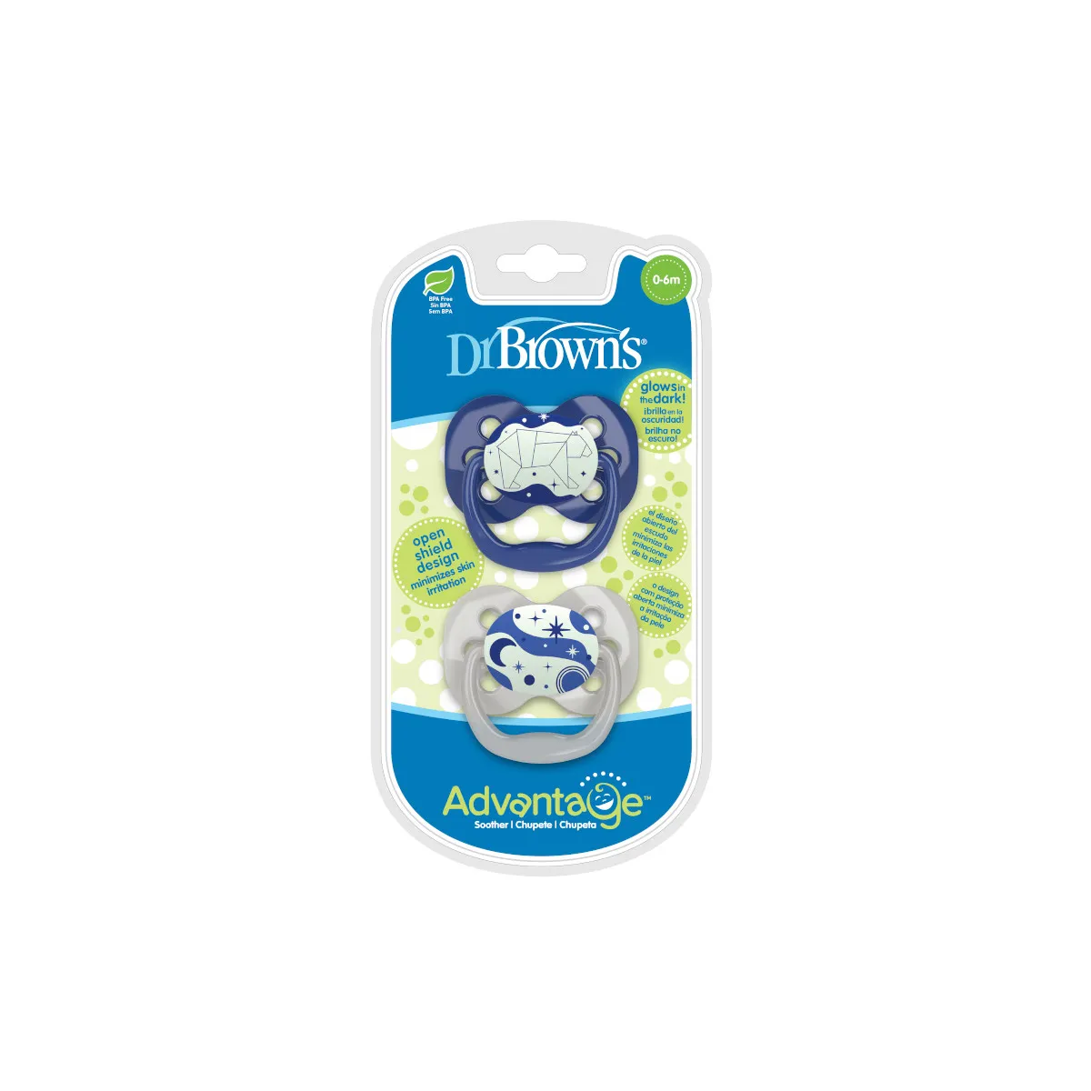 Dr Browns advantage varalica,noćna, 0-6m,2/1
