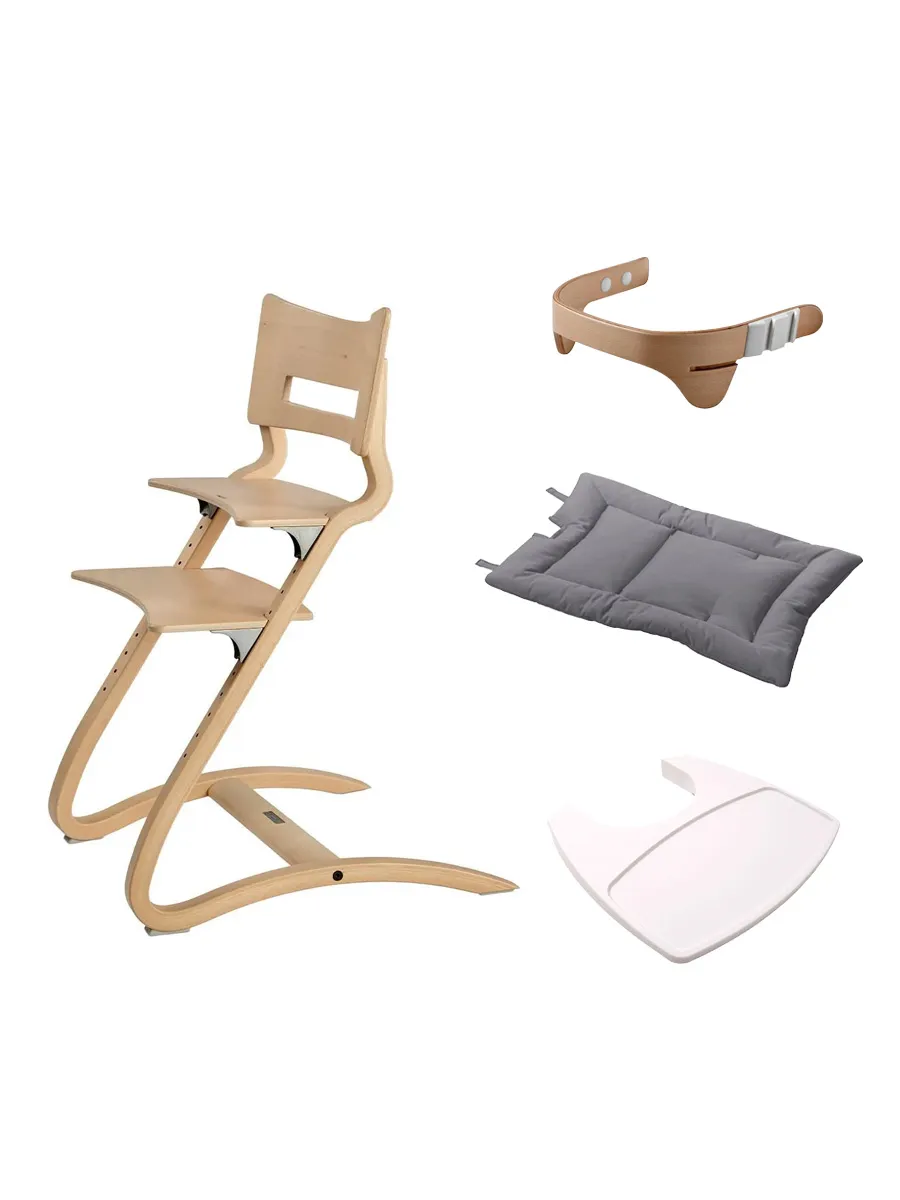 Leander hranilica Natural white and cool grey