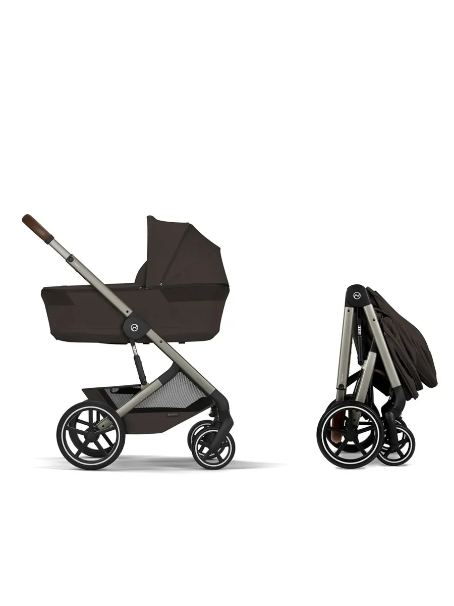 Cybex duo sistem Balios Fold Cot 2026 Taupe/Coconut Brown