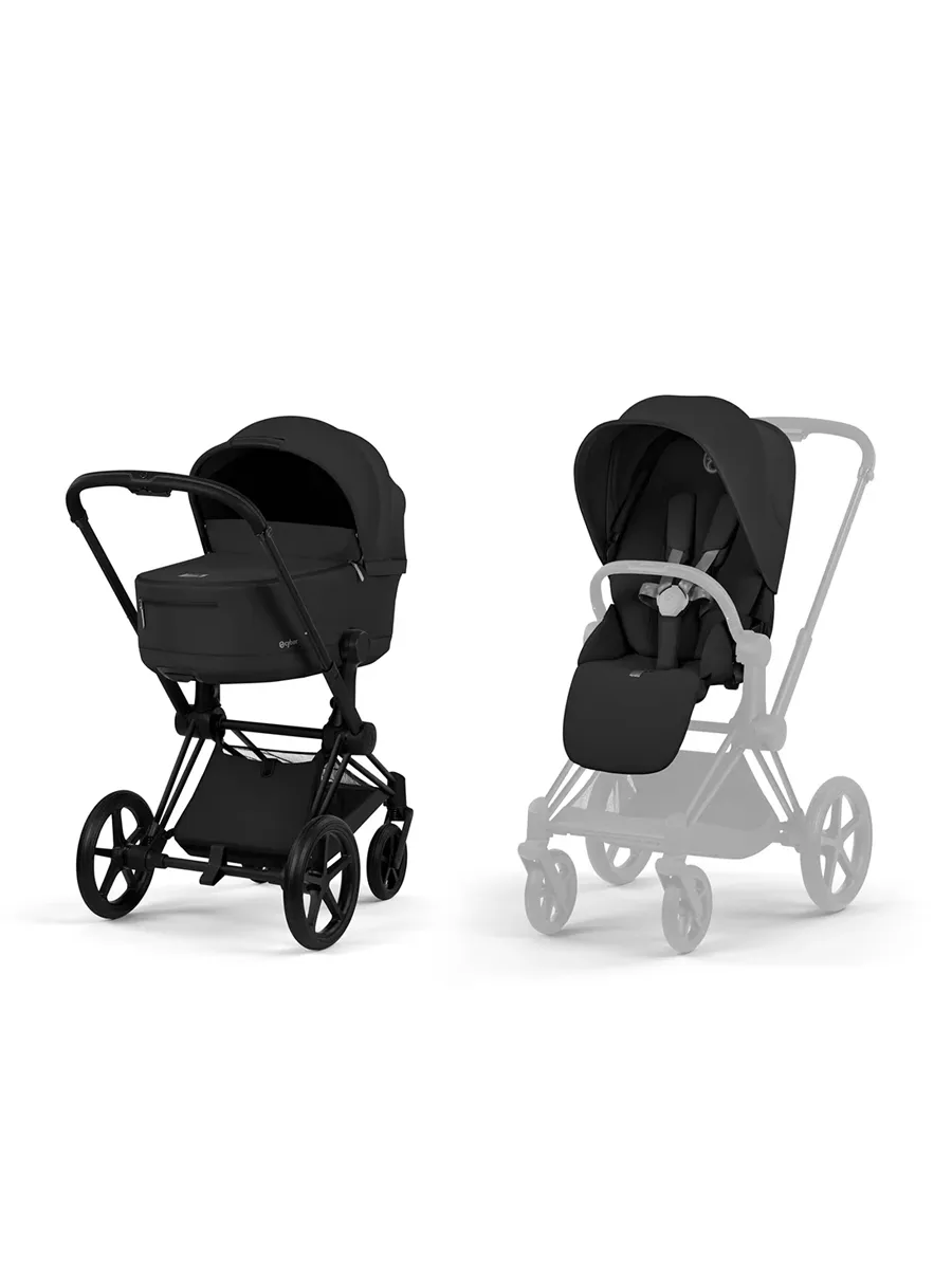 Cybex duo sistem Priam Cot S Sepia Black
