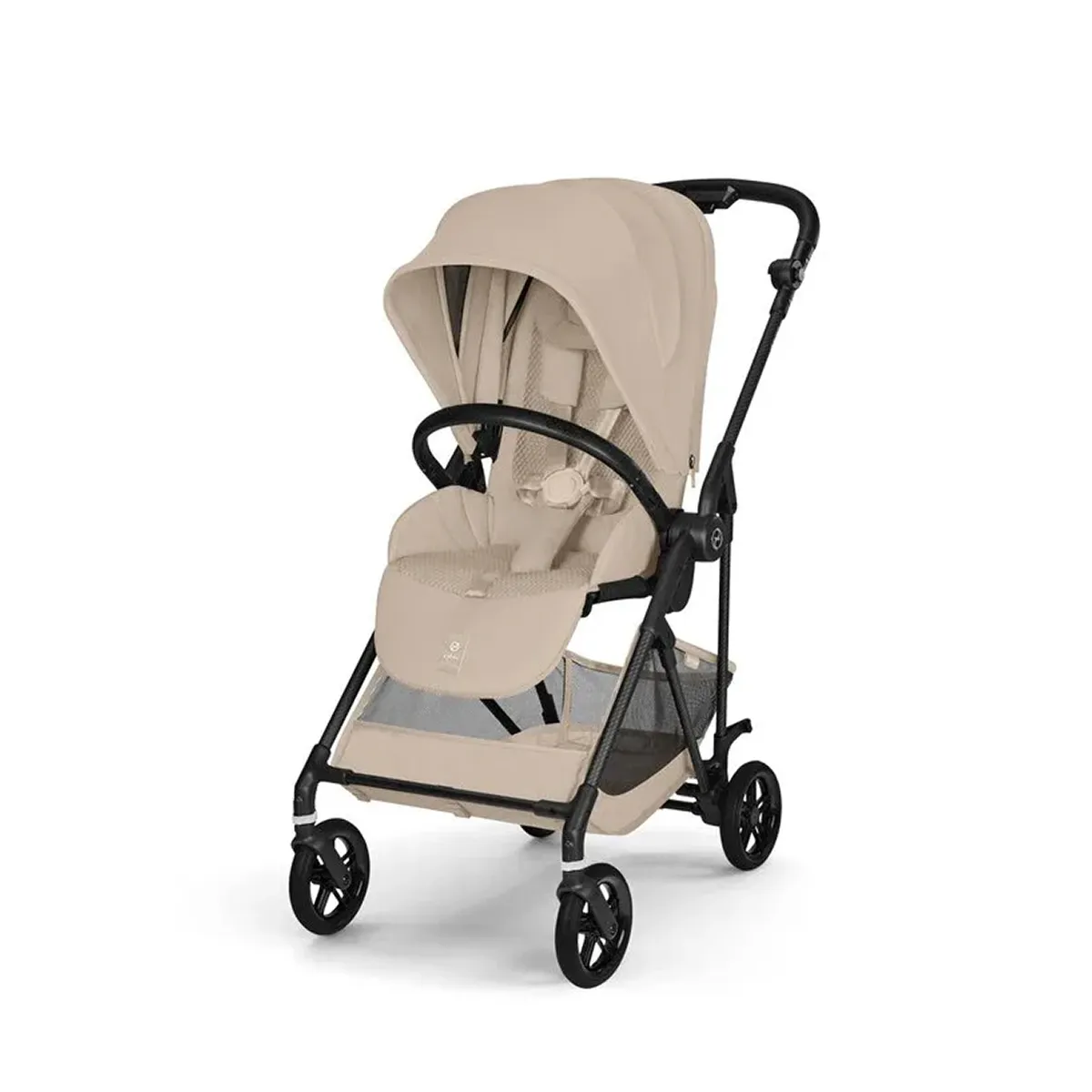 Cybex kolica Melio 2026 Carbon/Almond Beige