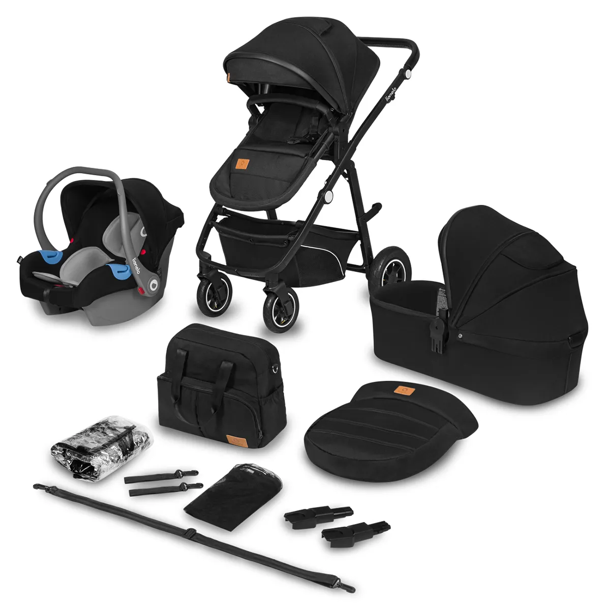 Lionelo kolica Bianka 3/1, Black