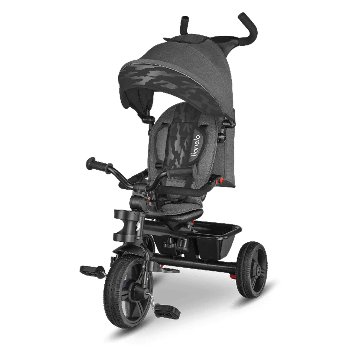 Lionelo tricikl Haari 2/1, Grey