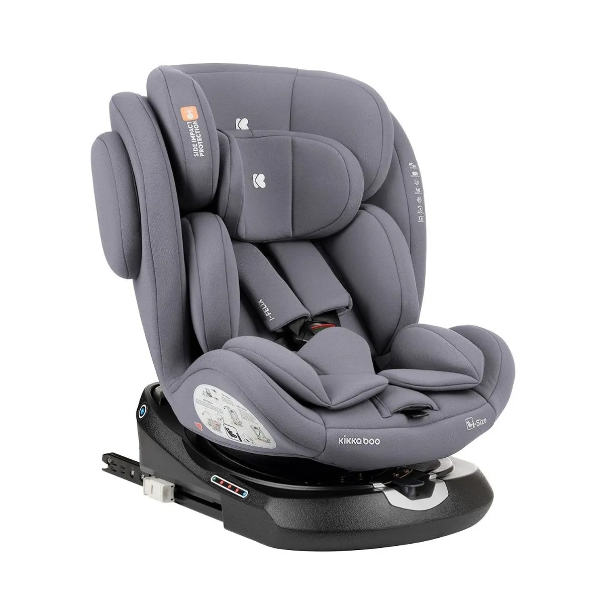 Kikka Boo auto sedište i-Felix ISOFIX Light Grey 40-150cm