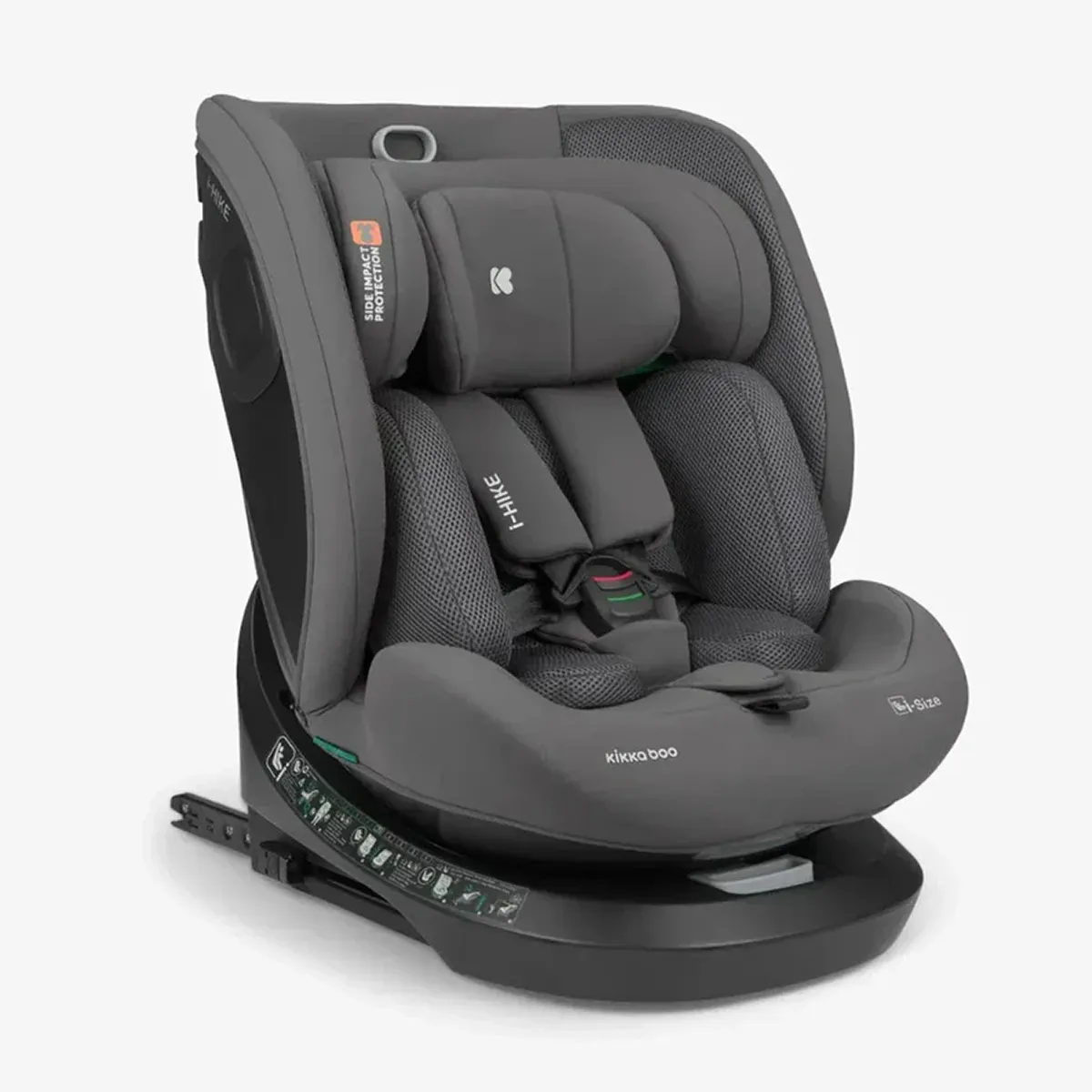Kikka Boo auto sedište i-Hike premium Dark Grey