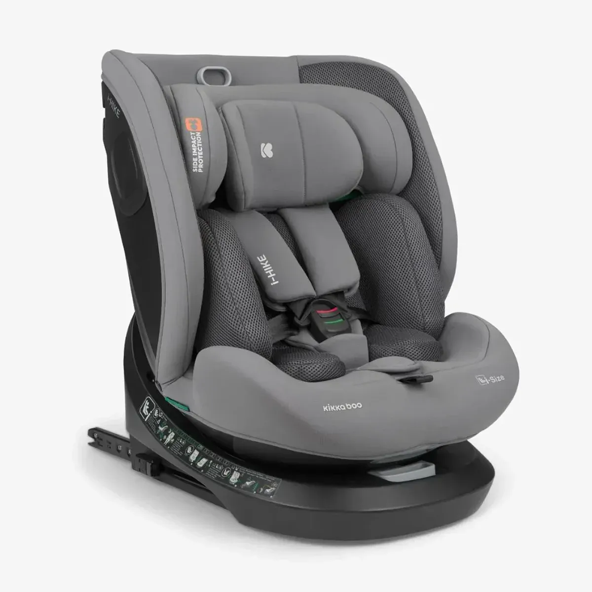 Kikka Boo auto sedište i-Hike premium Light Grey