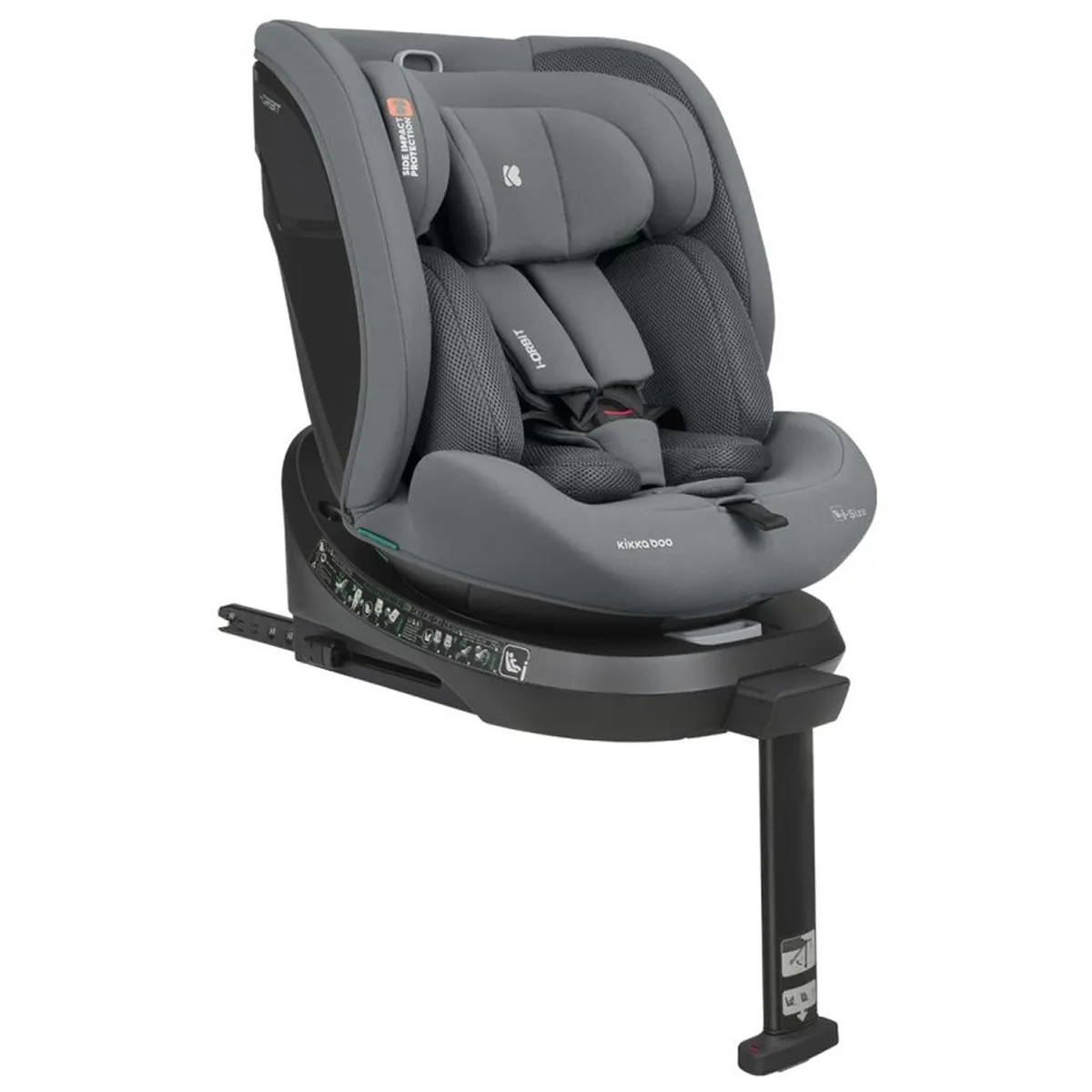 Kikka Boo auto sedište i-Orbitt premium Light Grey 40-150cm