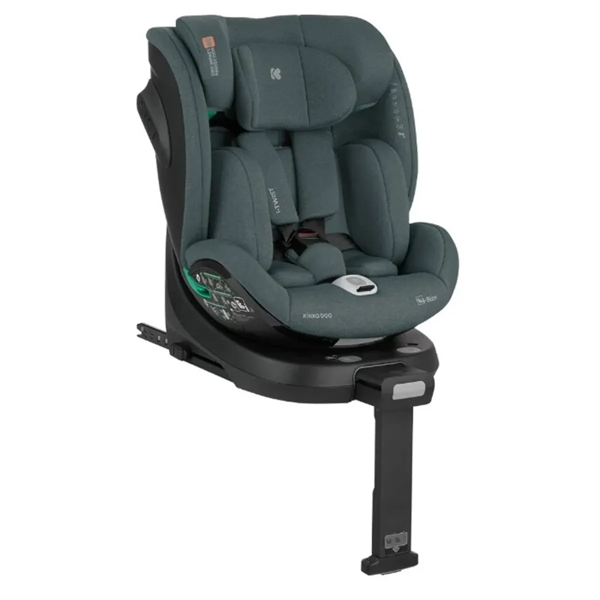 Kikka Boo auto sedište i-Twistt premium Army Green 40-150cm