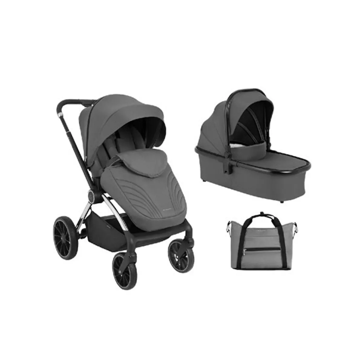 Kikka Boo kolica Kara 2u1, Grey