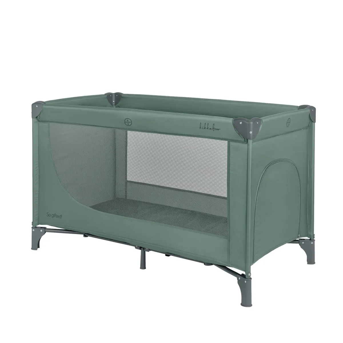 Kikka Boo prenosivi krevetac So Gifted premium, Green