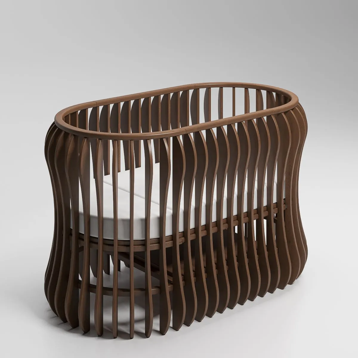 Sol Baby krevetac Maria, orah 141,5x84x90,5