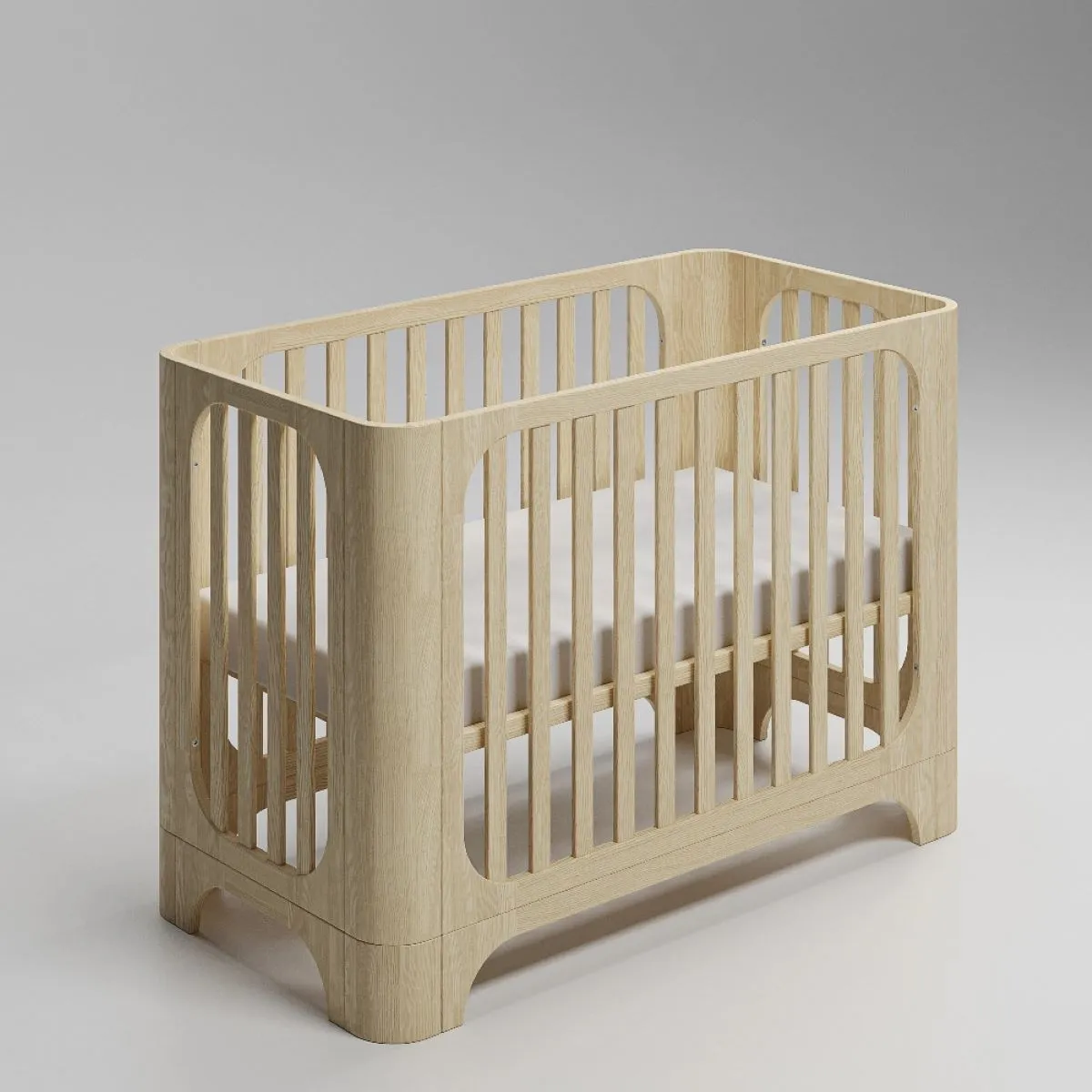 Sol Baby krevetac Sofia, hrast 124x64x87