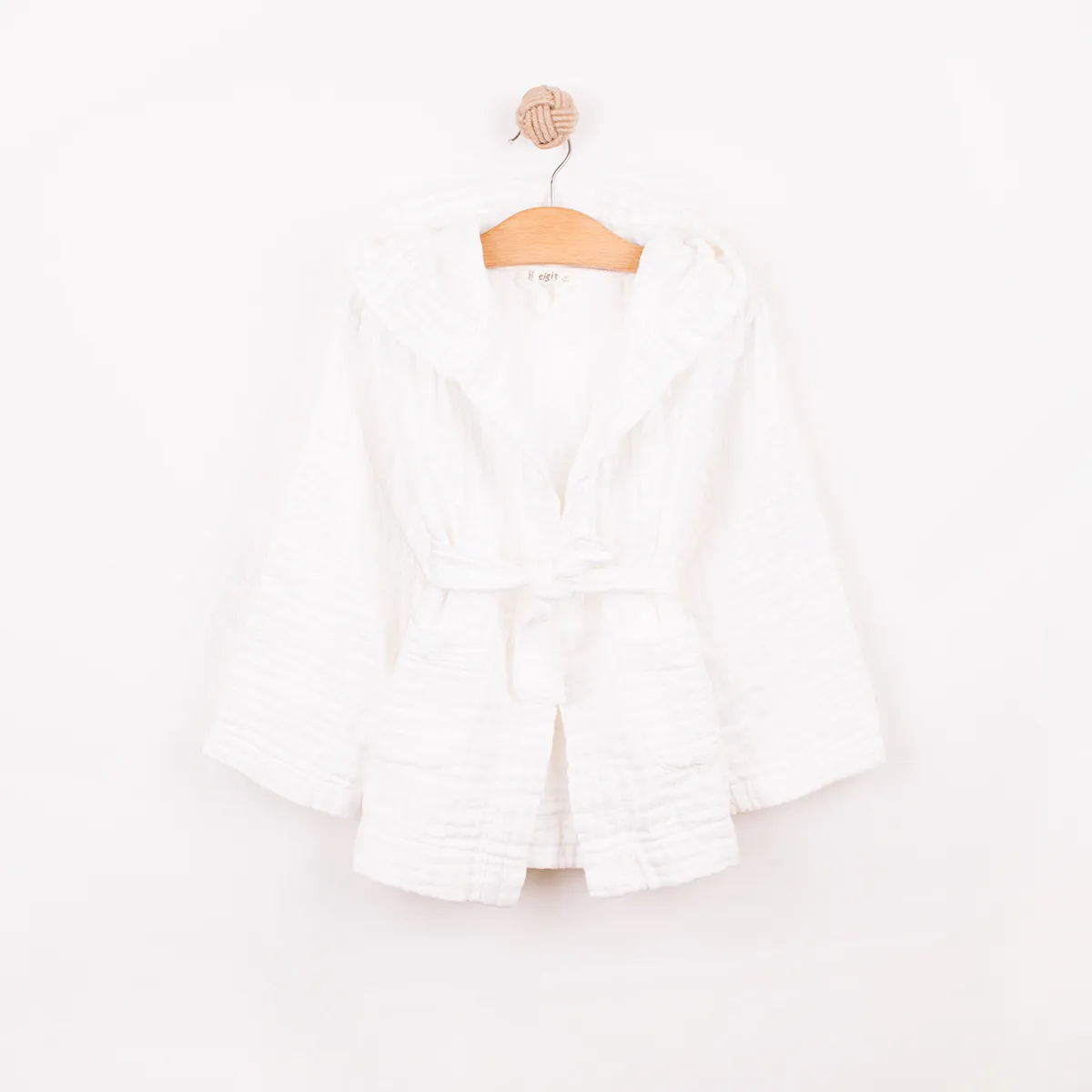 Cigit muslin bade-mantil, 2-6