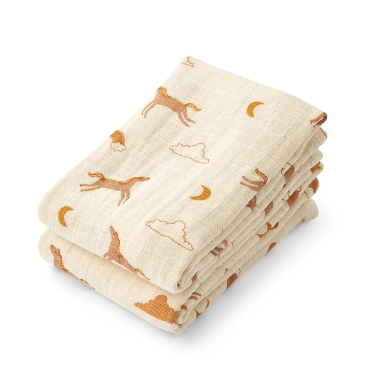 Liewood muslin maramice 2/1, 60x60cm