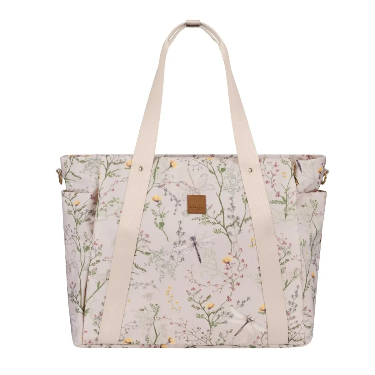 Kikka Boo torba za mame Florence Secret Garden Beige