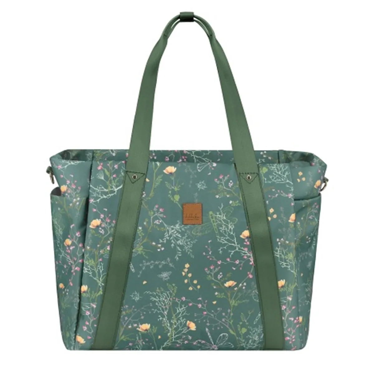 Kikka Boo torba za mame Florence  Secret Garden Green