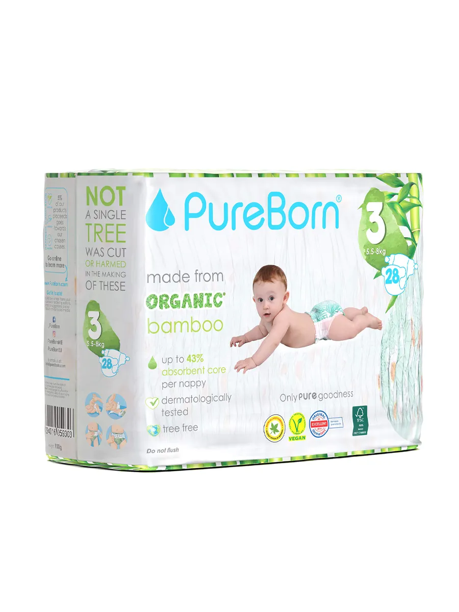 PureBorn pelene 3 (5,5-8kg), 28kom