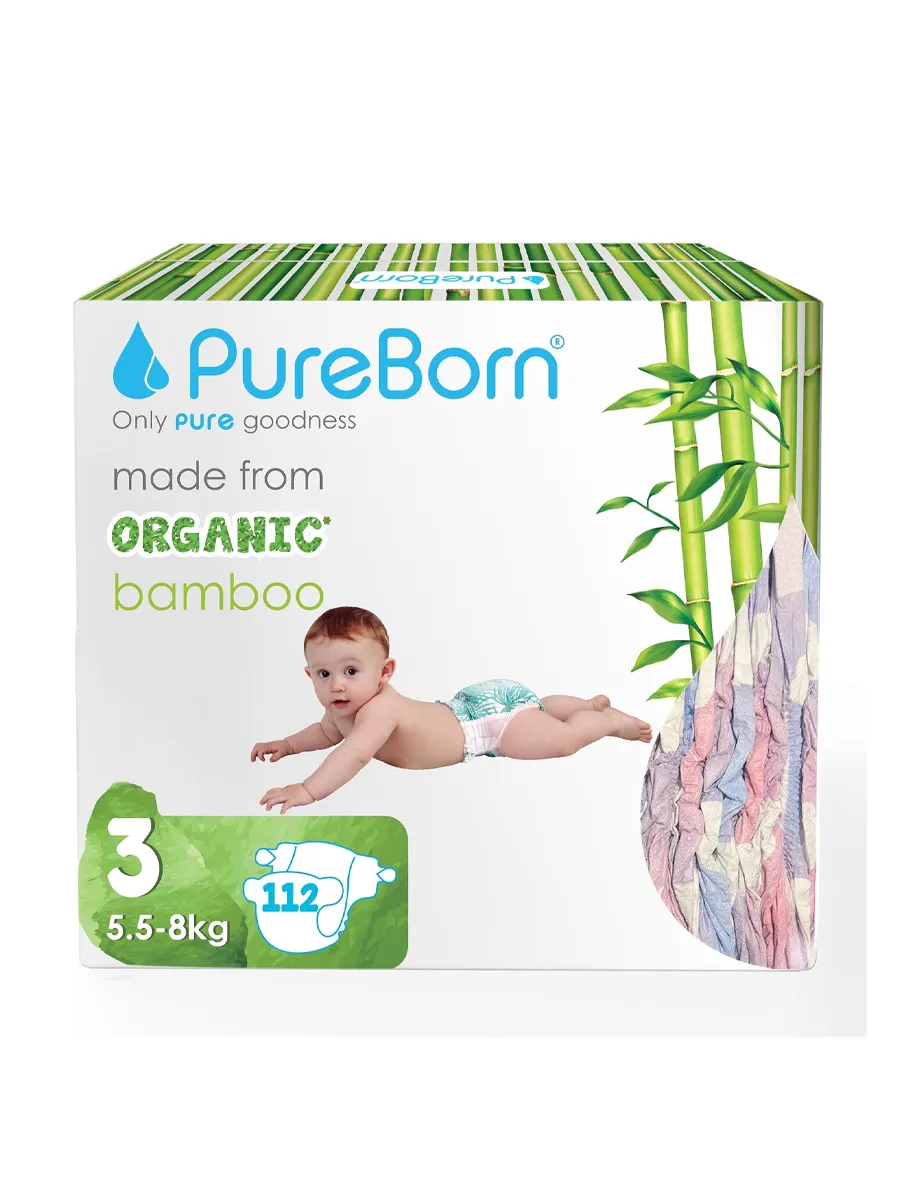 PureBorn pelene 3 (5,5-8kg), 112kom