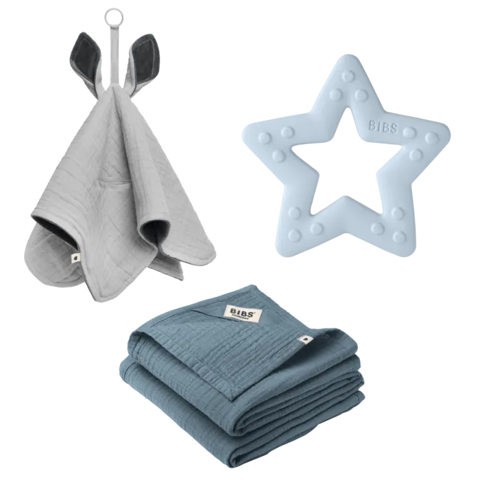 Bibs set 3/1, Baby Blue