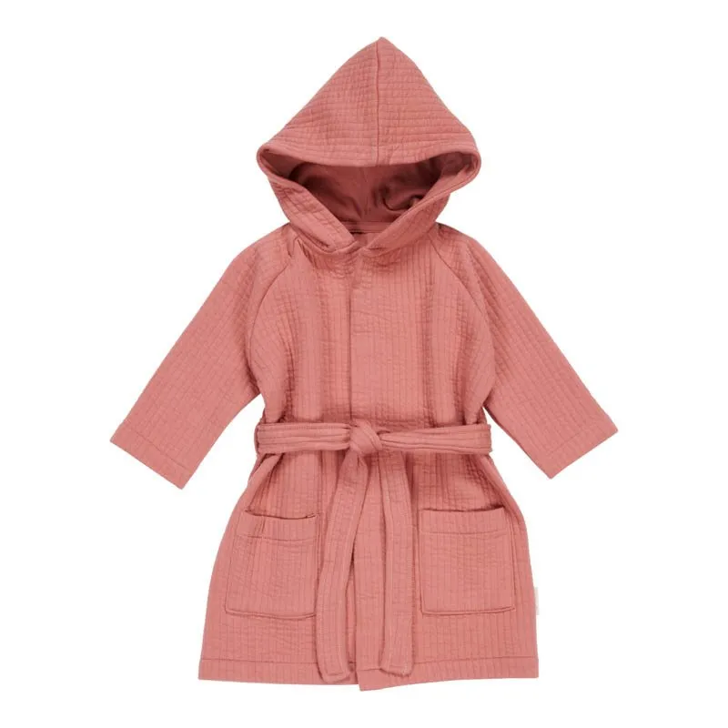 Little Dutch bademantil Pink Blush, 86/92
