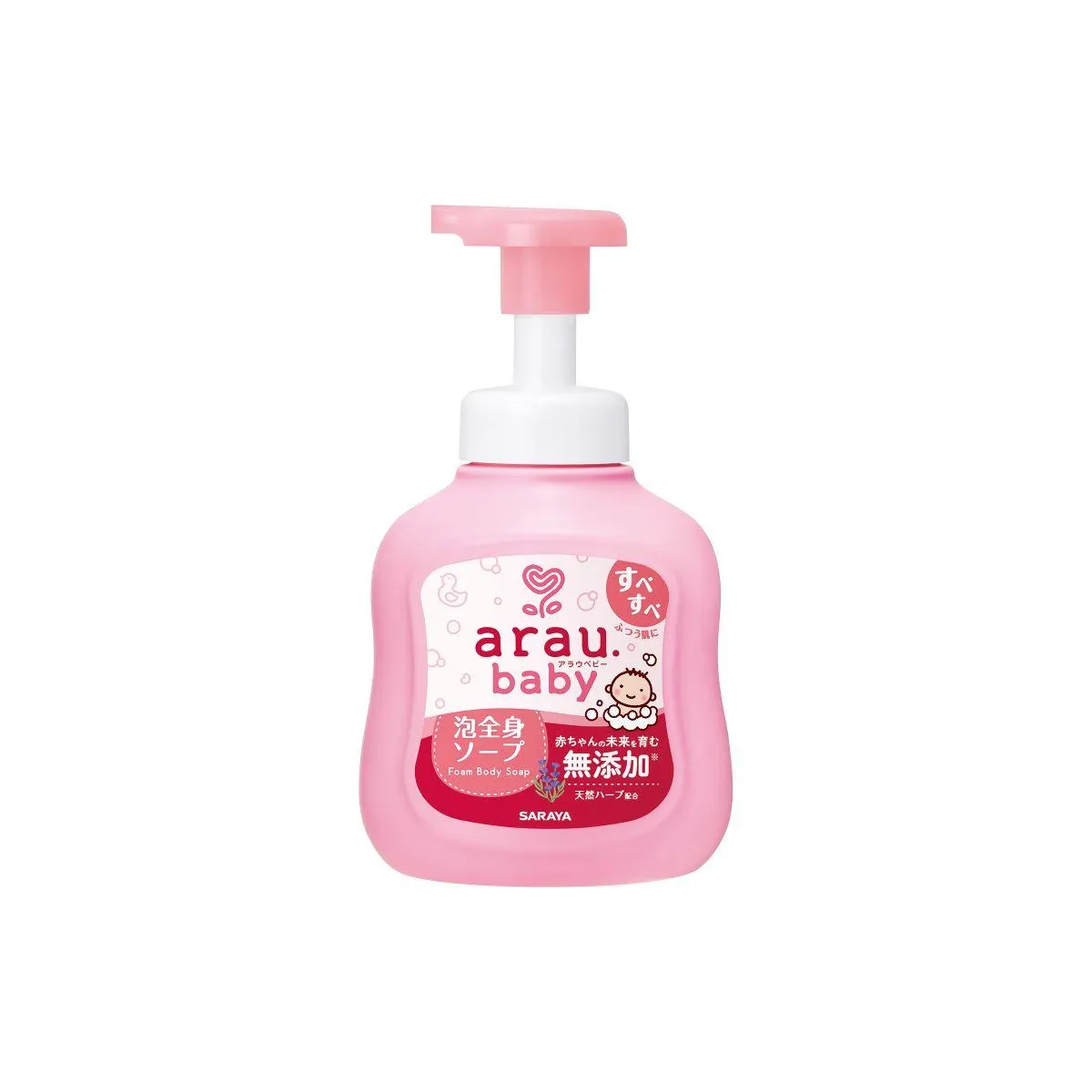 Arau Baby penušava kupka, 450ml