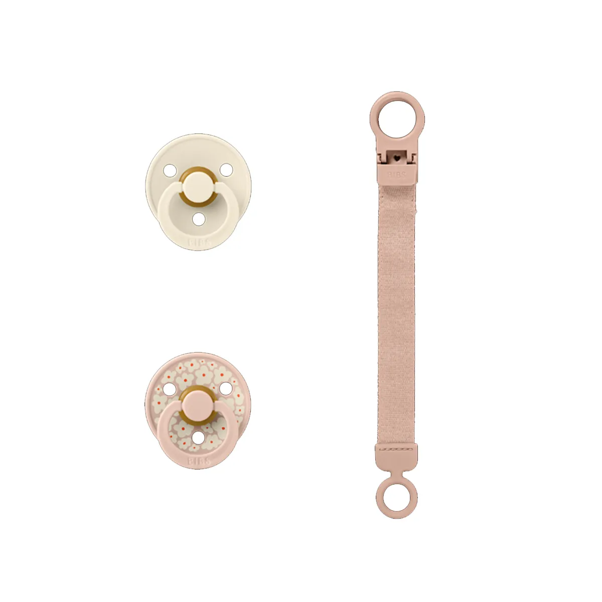 Bibs set varalica i vezica 0-6 Blush