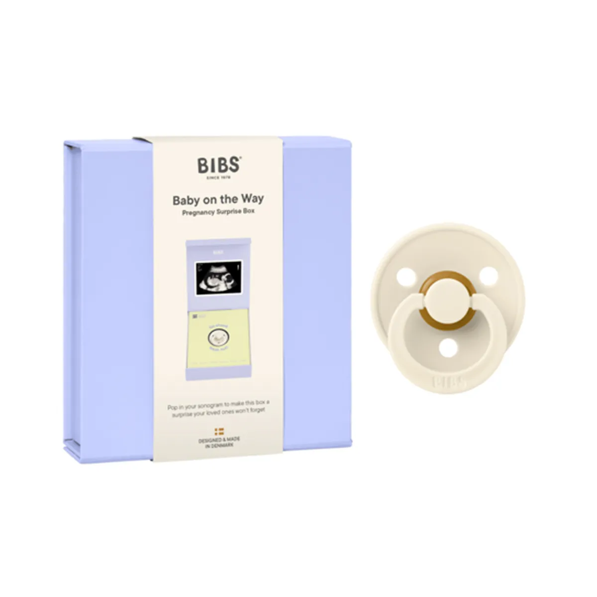 Bibs varalica set baby on the way Ivory 0-6m