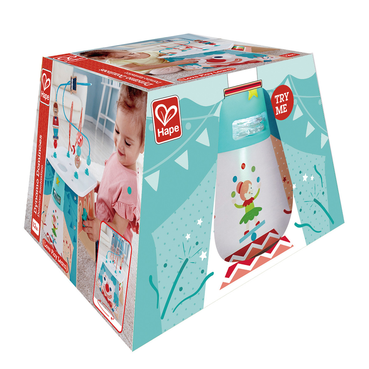 Hape drvena aktivna kocka