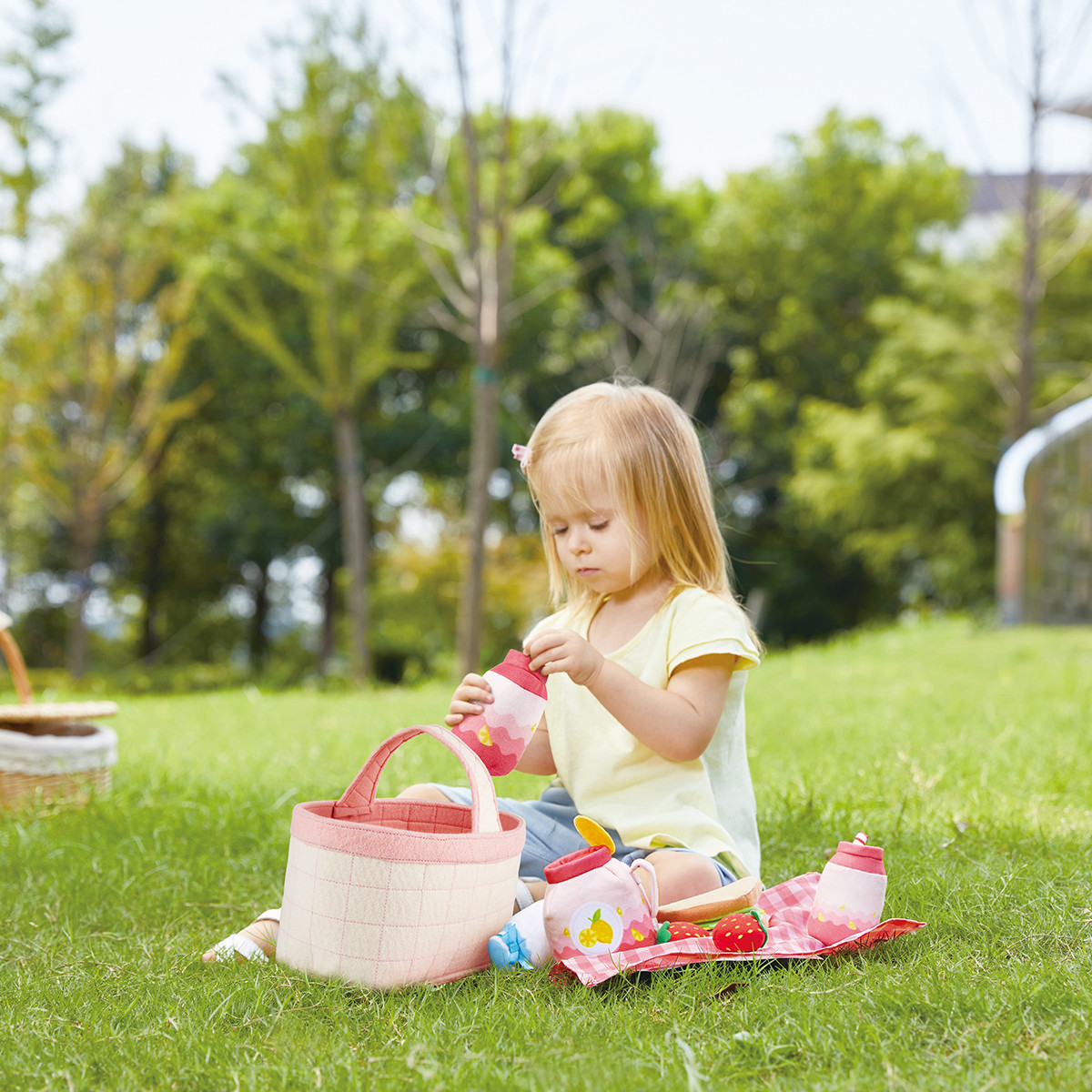 Hape drvena torba za piknik