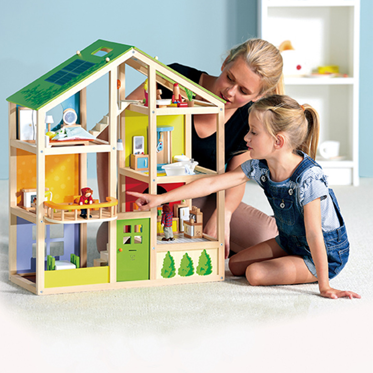 Hape drvena kuća za lutke