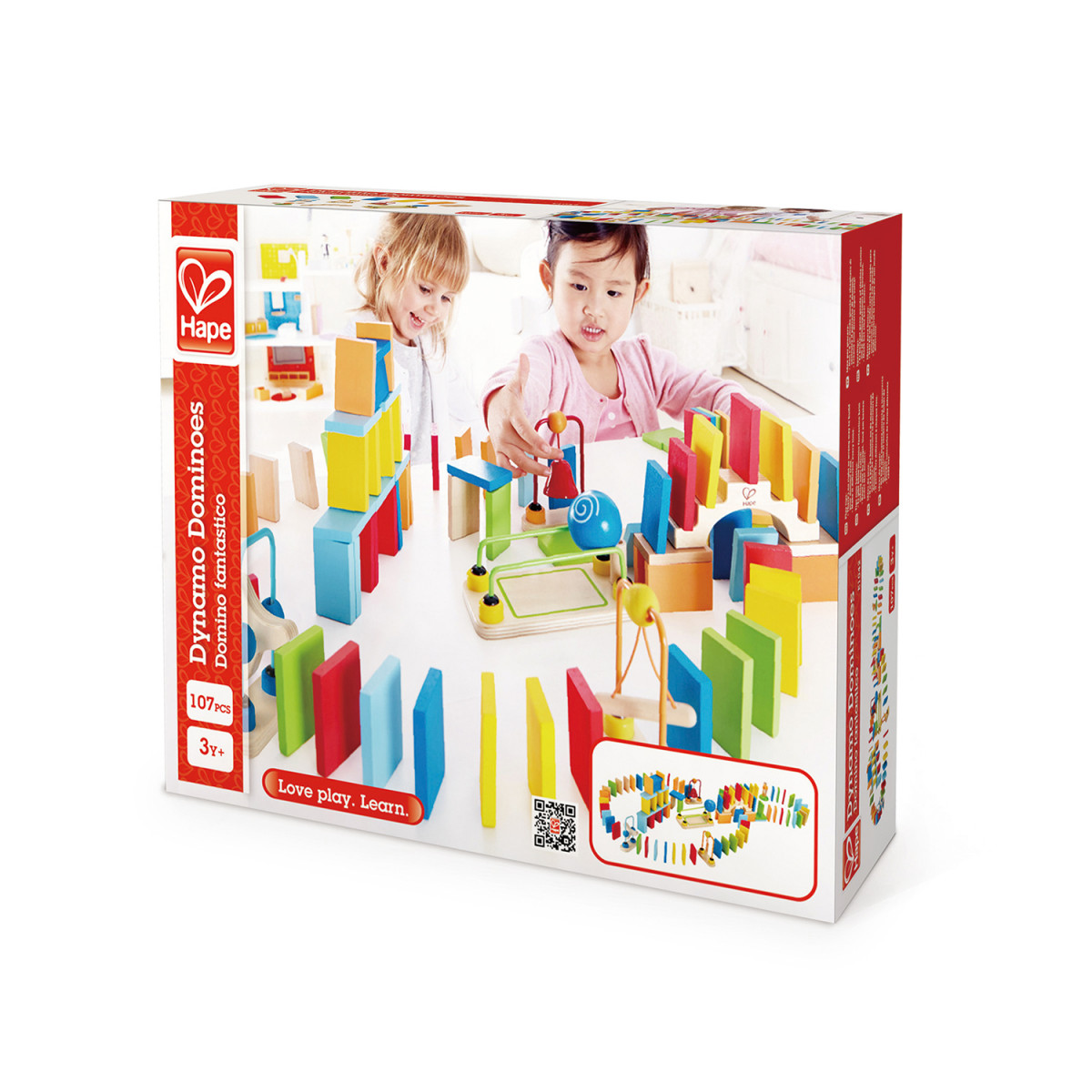 Hape drvene domine za slaganje