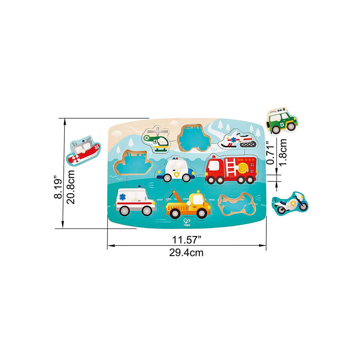 Hape drvena slagalica